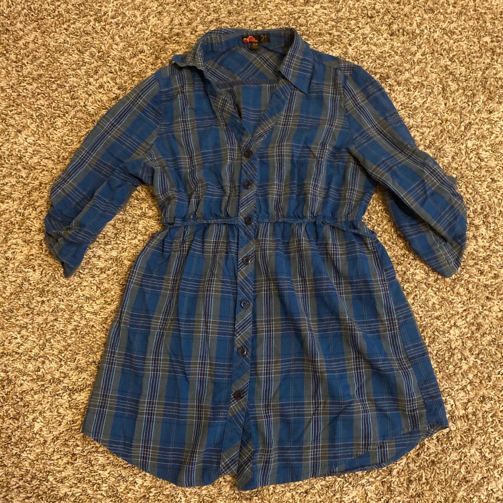 Dark Blue Long Shirt